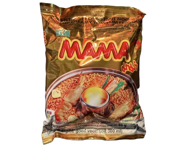 NOUILLES AUX CREVETTES TOM YUM CREMEUSE