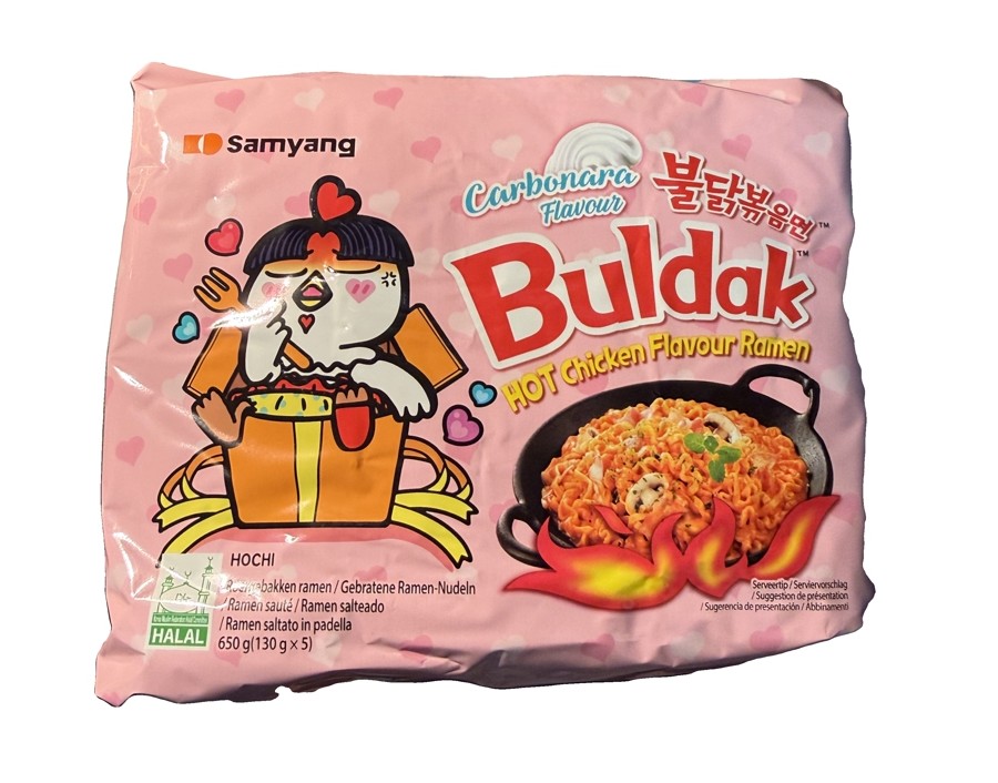 NOUILLES FRITE AU POULET CARBONARA X 5 P.