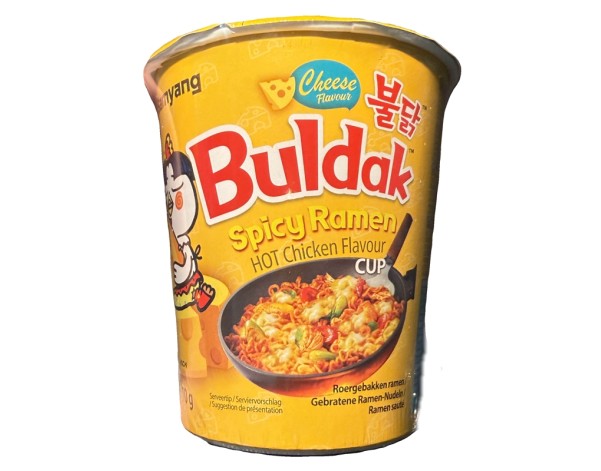 NOUILLES FRITE AU POULET FROMAGE