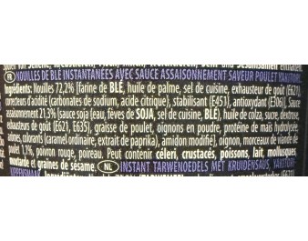 NOUILLES YAKISOBA POULET YAKITORI