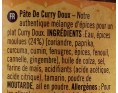 PATE DE CURRY DOUX
