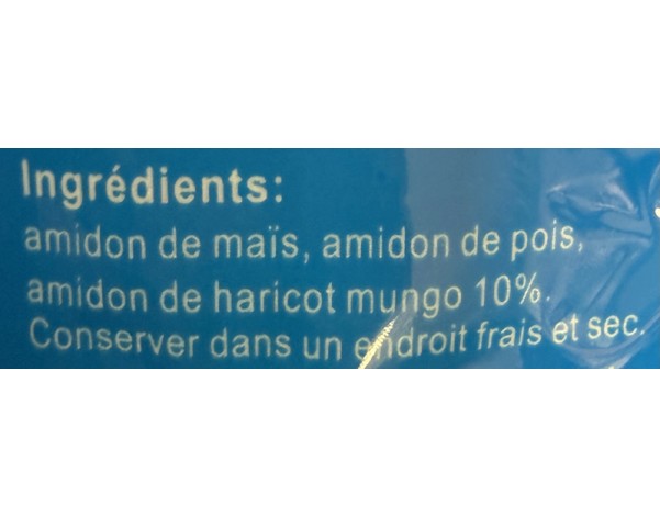 VERMICELLE DE HARICOT MUNGO