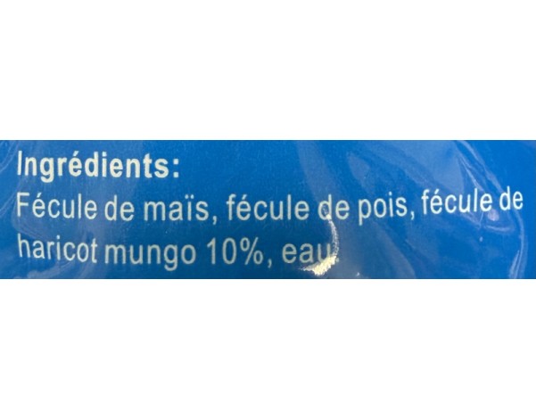 VERMICELLE DE HARICOT MUNGO