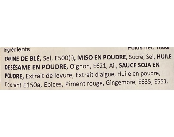 NOUILLE AU BLE RAMEN SAPPORO MISO