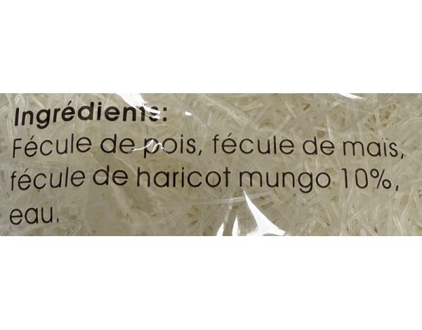 VERMICELLE DE HARICOT MUNGO COUPE