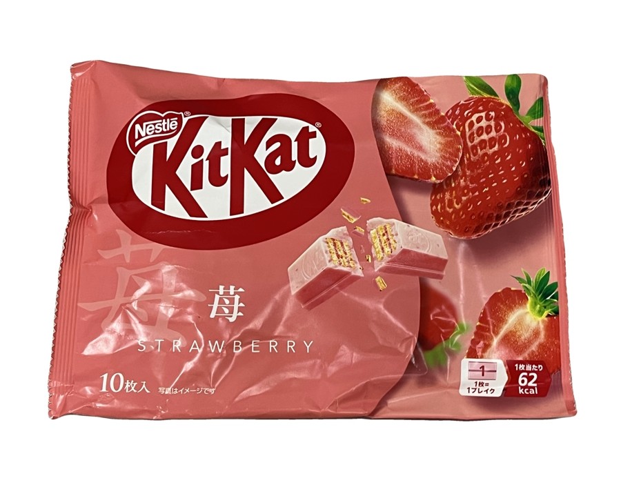 CHOCOLAT KIT KAT A LA FRAISE MINI 10 P.