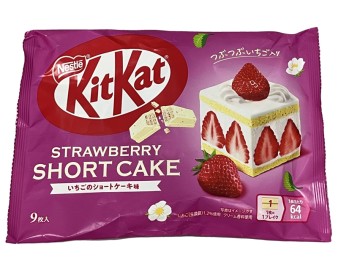 CHOCOLAT KIT KAT SAVEUR GATEAU A LA FRAISE