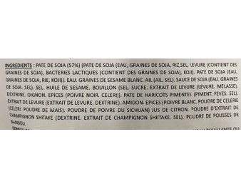 CONCENTRE DE SOUPE SAVEUR MISO