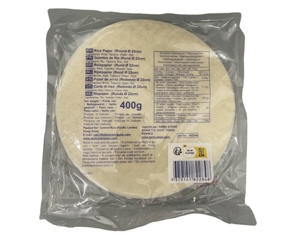 GALETTE DE RIZ 22 CM