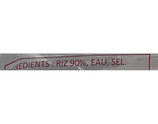 GALETTE DE RIZ 28 CM