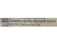 GALETTE DE RIZ 32 CM
