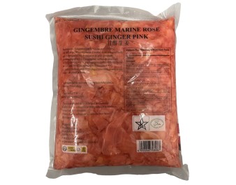 GINGEMBRE ROSE AU VINAIGRE