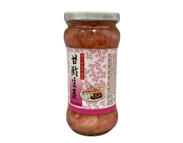 GINGEMBRE ROSE AU VINAIGRE