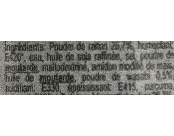 MOUTARDE PATE DE RAIFORT WASABI 200 P.