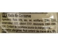 RADIS ENTIER AU VINAIGRE