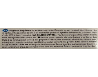 SAUCE CURRY SEMI-FORTE