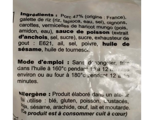 PATE IMPERIAL AU PORC 50 P. ****