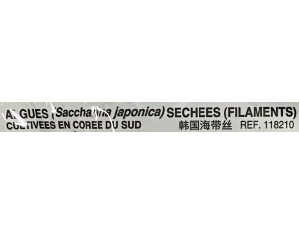 ALGUE EN FILAMENT SECHEE