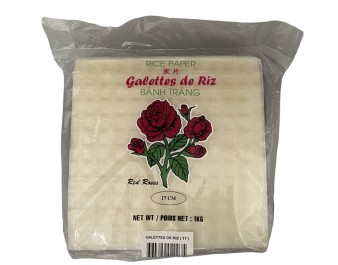 GALETTE DE RIZ 17 CM CARRE