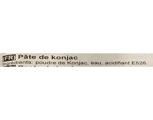 KONJAC EN FILAMENTS