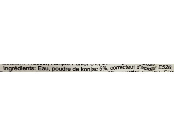 KONJAC EN PATES