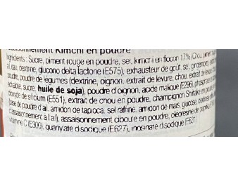 POUDRE ASSAISONNEMENT KIMCHI