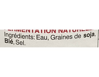 SAUCE DE SOJA