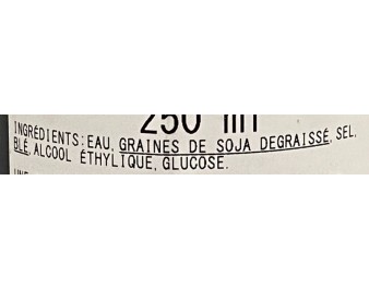 SAUCE DE SOJA TAMARI