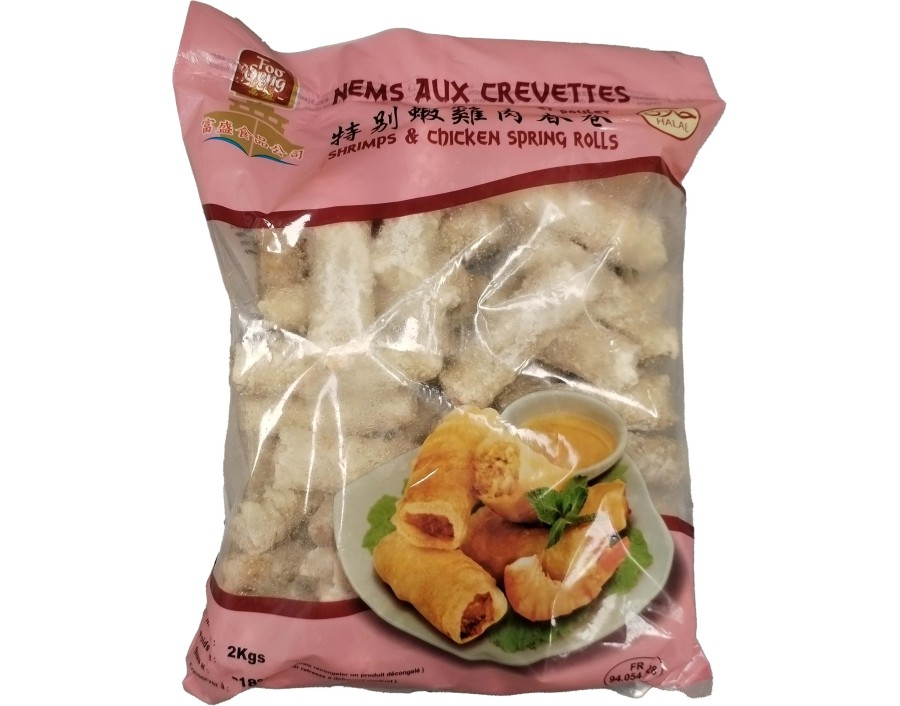 PATE IMPERIAL AUX CREVETTES ET POULET HALAL 50 P. ****