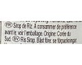 SIROP DE RIZ