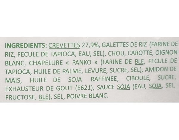 PATE IMPERIAL AUX CREVETTES MINI ****