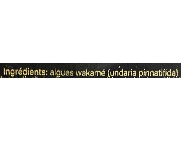 ALGUE SECHEE (WAKAME)