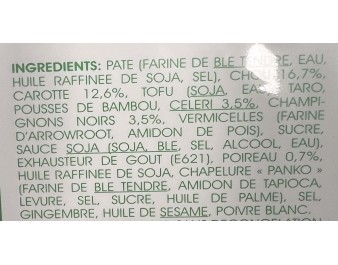PATE IMPERIAL VEGETARIEN 20 P. ****