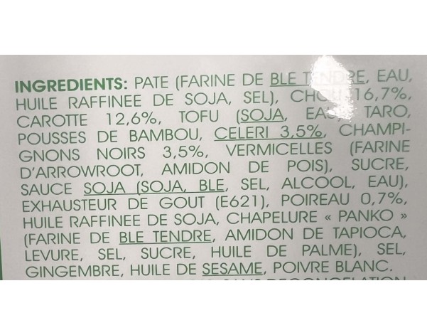 PATE IMPERIAL VEGETARIEN 20 P. ****