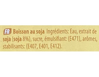 BOISSON AU SOJA