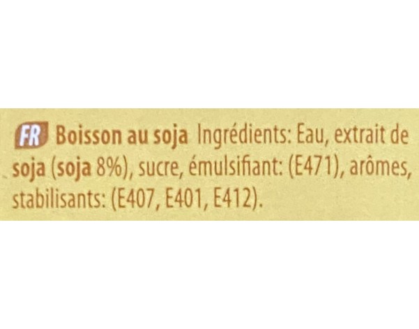 BOISSON AU SOJA