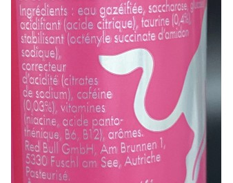 BOISSON ENERGISANTE PECHE