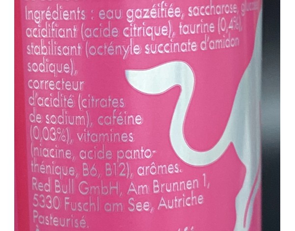 BOISSON ENERGISANTE PECHE