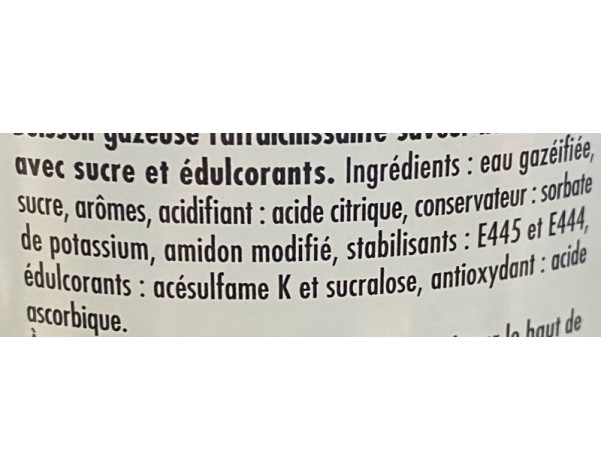 BOISSON LIMONADE NOIX COCO