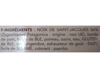 BOUCHEE AU ST. JACQUES 15 P. ****