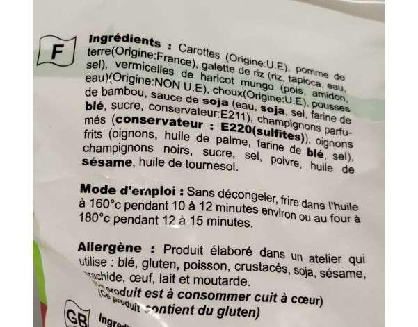 PATE IMPERIAL VEGETARIEN 40 P. ****