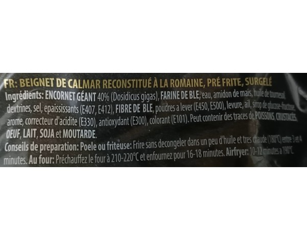 CALAMAR A LA ROMAINE ****