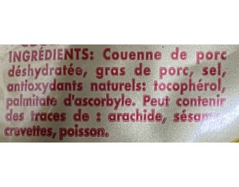COUENNE DE PORC GRILLEE GRATON (100 G+10 G OFFERT)