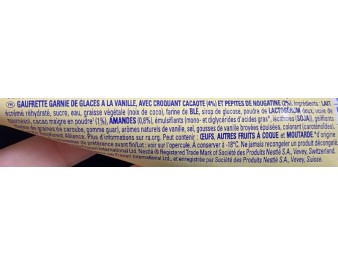 GLACE EXTREME VANILLE ****