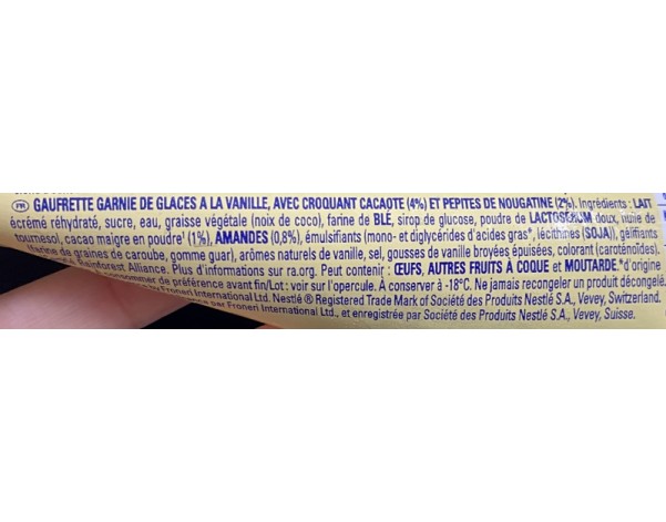 GLACE EXTREME VANILLE ****