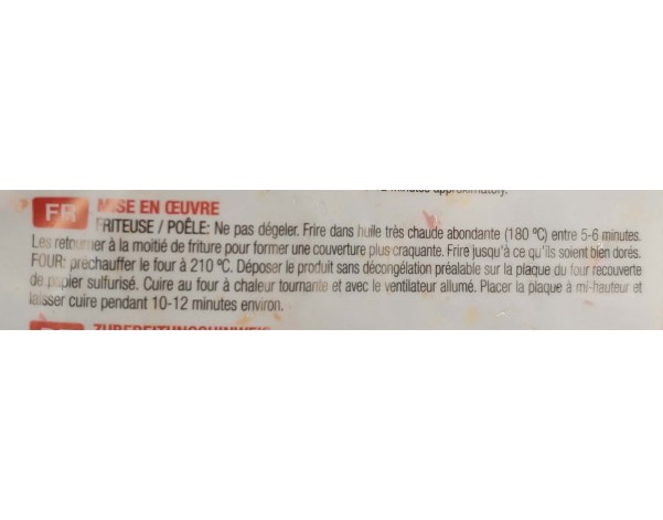 BEIGNET DE CREVETTE 40/60 ****