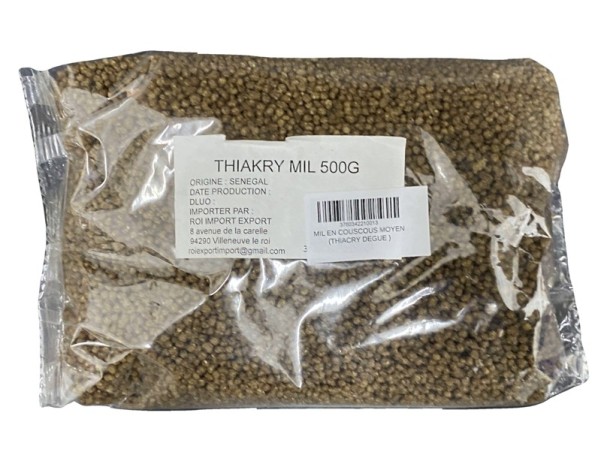 MIL EN COUSCOUS MOYEN (THIACRY DEGUE )