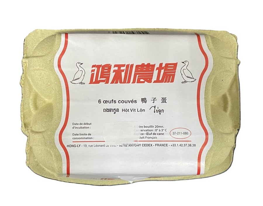 OEUFS DE CANNE COUVE 6 P.