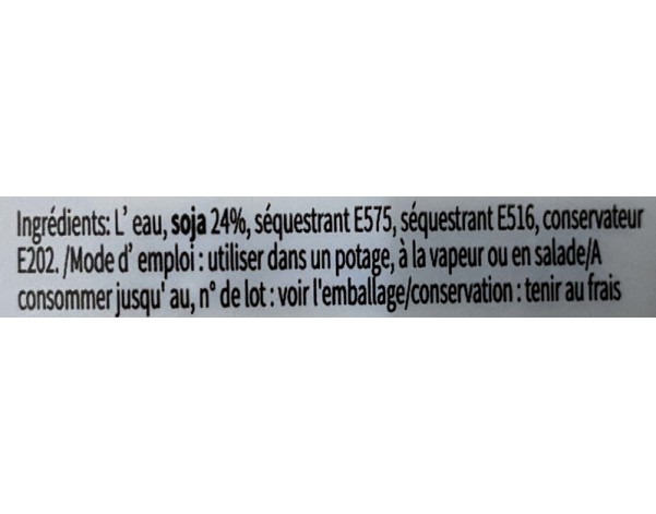 PATE DE SOJA MOELLEUX