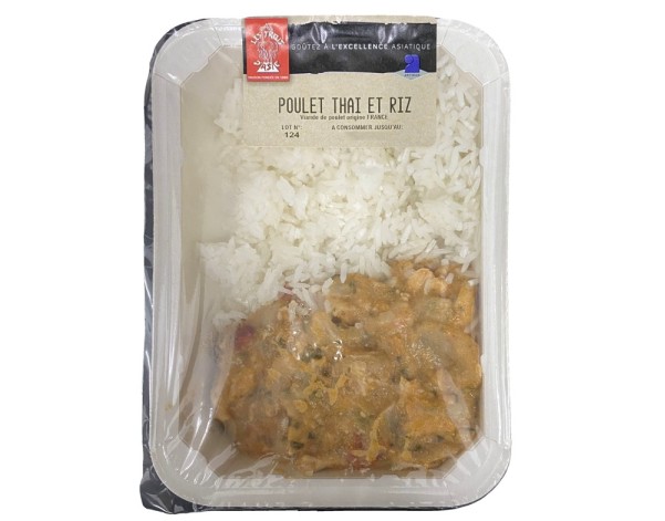 POULET THAI ET RIZ
